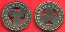 JETON . BUSSOZ . 20 CENTIMES A