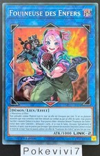 Carte YU-GI-OH! FOUINEUSE DES ENFERS MP23-FR194 Secret Rare NEUF