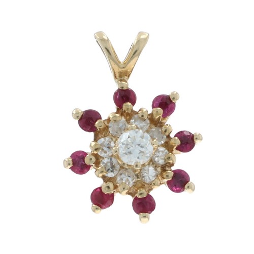 Pendentif halo jaune - pendentif, en