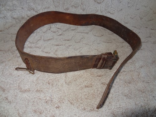 Ancien ceinturon militaire - ancien,