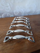 6 PORTE COUTEAU  ARGENTERIE