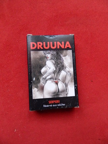 Jeu cartes druuna - cartes,