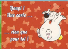 DUPA   carte postale BD  CUBITUS   état TOP Ed. Cartoon coll. 1998