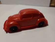 Voiture Miniature 1/43 Coccinelle Cox Volkswagen Rouge  Vintage Stelco B-20