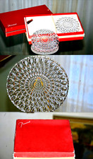 BACCARAT — "Gouttes d’eau" · Dessous-de-plat et de bouteille en coffret, cristal