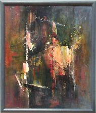 TABLEAU   n°  112    MURIEL BEUVE    cote AKOUN      44 cm x 54 cm ,