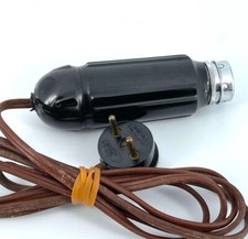 Rasoir électrique en bakelite noire, de la marque Philips , France 1940s