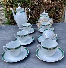 SERVICE À CAFÉ  ou à THÉ ancien PORCELAINE KRONESTER  - BAVARiA -  ART DÉCO