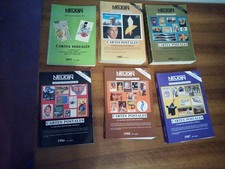 NEUDIN - Lot de 6 Catalogues Argus des Cartes Postales  année 77/82/84/86/87/88