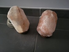 2 Lampes en Pierre de sel