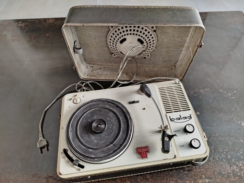 Tourne disque vinyle vintage - vinyle,