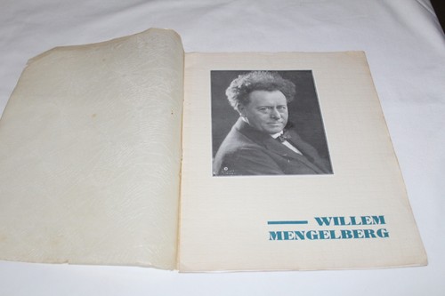 Programme willem mengelberg - programme,