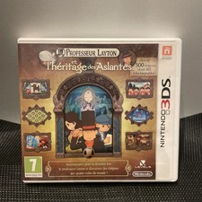LE PROFESSEUR LAYTON ET L'HÉRITAGE DES ASLANTES COMPLET NINTENDO 3DS PAL FR CIB