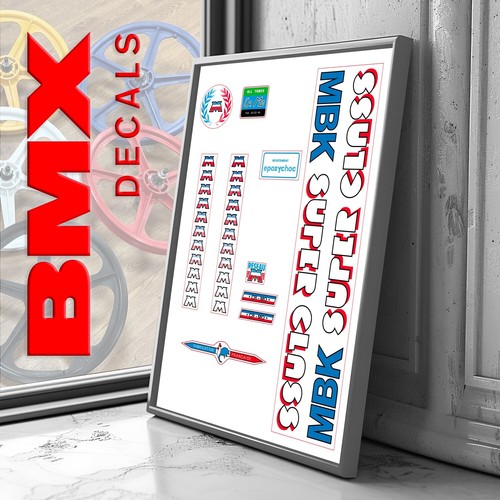 Stickers repro bmx - stickers,