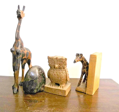 Lot statuettes girafes et - statuettes, 2