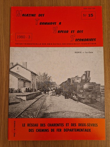 Magazine tramways vapeur et - tramways, à