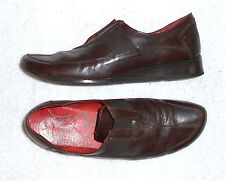 DORKING mocassins compensés cuir marron P 37 TBE