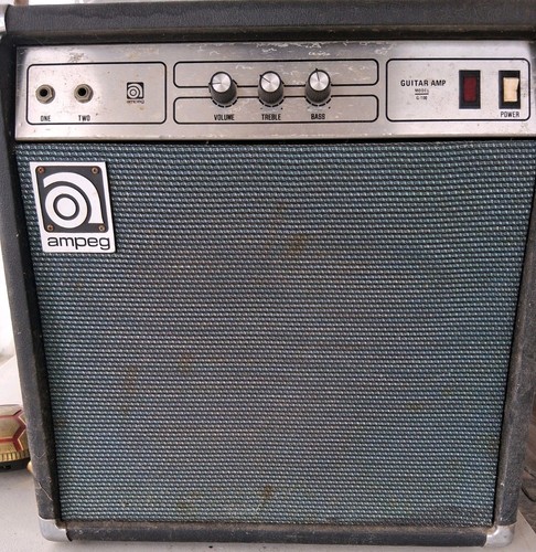 Vintage ampeg guitar - guitar, amp