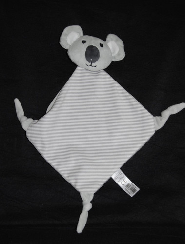 Doudou plat koala gris - plat,