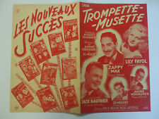 partition: Trompette-musette, java de Robert Chabrier et André Verchuren