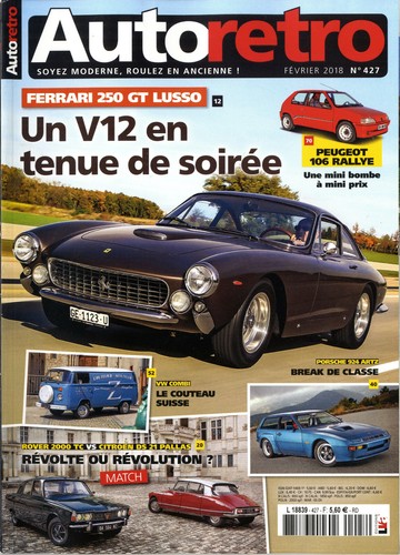 Auto retro 427 2018 - auto,