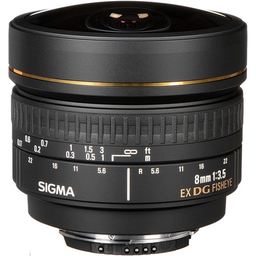 Sigma 8mm ex - sigma, circular