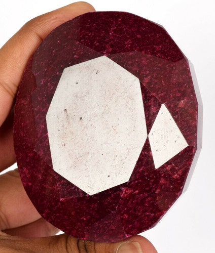 1050 naturel énorme rubis - ct,