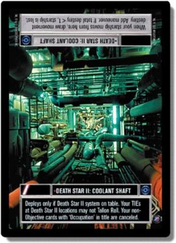 Death star coolant shaft - star,