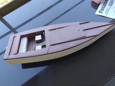 Modélisme bateau rc vintage bois typ riva boat 