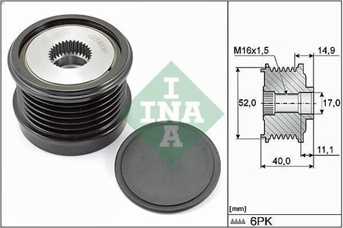 Pulley generato ina 535 0293 - ina,