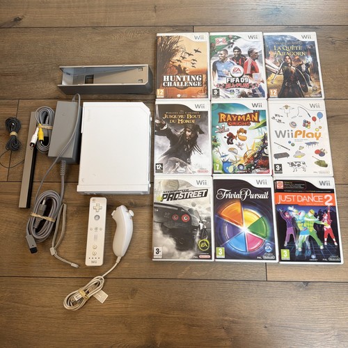 Console wii blanche nintendo - wii, +