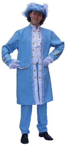 Deguisement marquis bleu - deguisement,