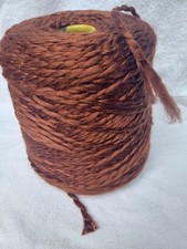 fil a tricoter Laine AVIA Marron Doux 780 grammes