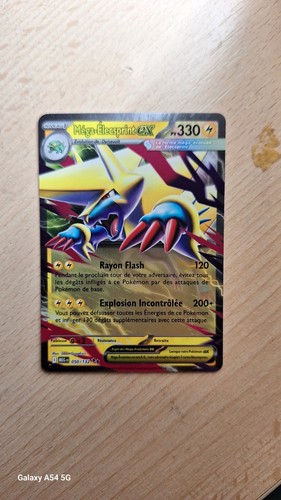 Carte pokémon méga - carte,