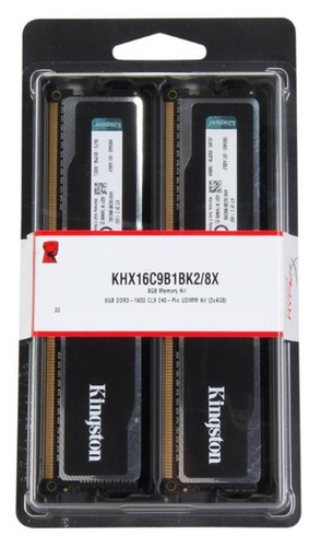 Kingston hyperx black 8gb - hyperx,