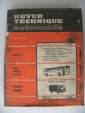 revue technique automobile RTA Renault SAVIEM n° 290
