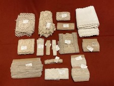 Lot  de dentelles anciennes