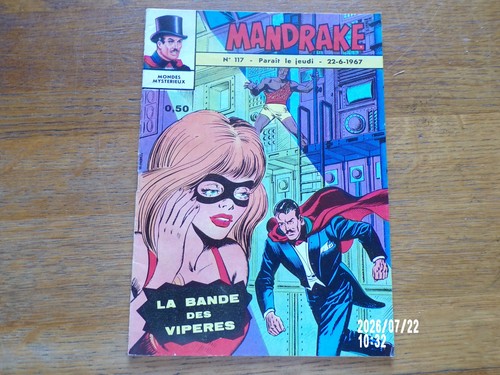 Mandrake magicien 117 - le,