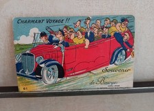 CPA ancienne humoristique à tirette – Souvenir de Bourges – G.Artaud 1950