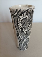 Vase céramique signé Rouleau