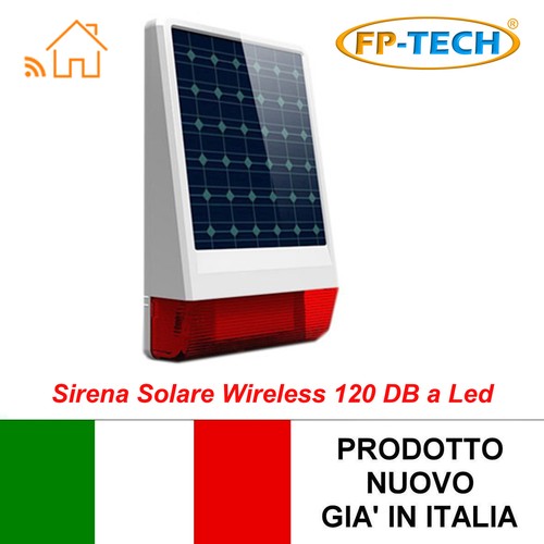 Sirène solaire pour - sirène,