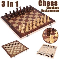 New Design 3 in 1 Wooden Chess