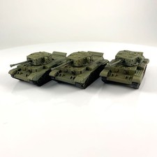 x3 Tank US WW2 Plastique