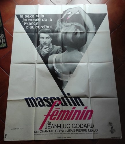 Ancienne affiche masculin - ancienne,