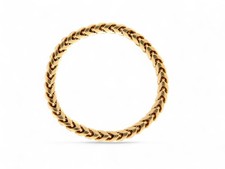 NEUF BAGUE CHAINE ATELIER VM WOW DELIZIOSO EN OR JAUNE 18K T58 GOLD RING 670€