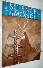 SCIENCE & MONDE #15 1931