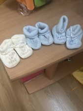 Lot Chaussons Bébé Neuf pour garçons ou filles neuf jamais porter