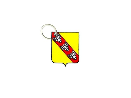 Porte cle cles clef - , brode