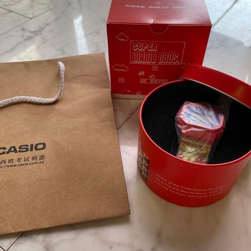 Casio shock super mario - casio,