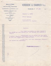 42 CHARLIEU scierie VERCHERE